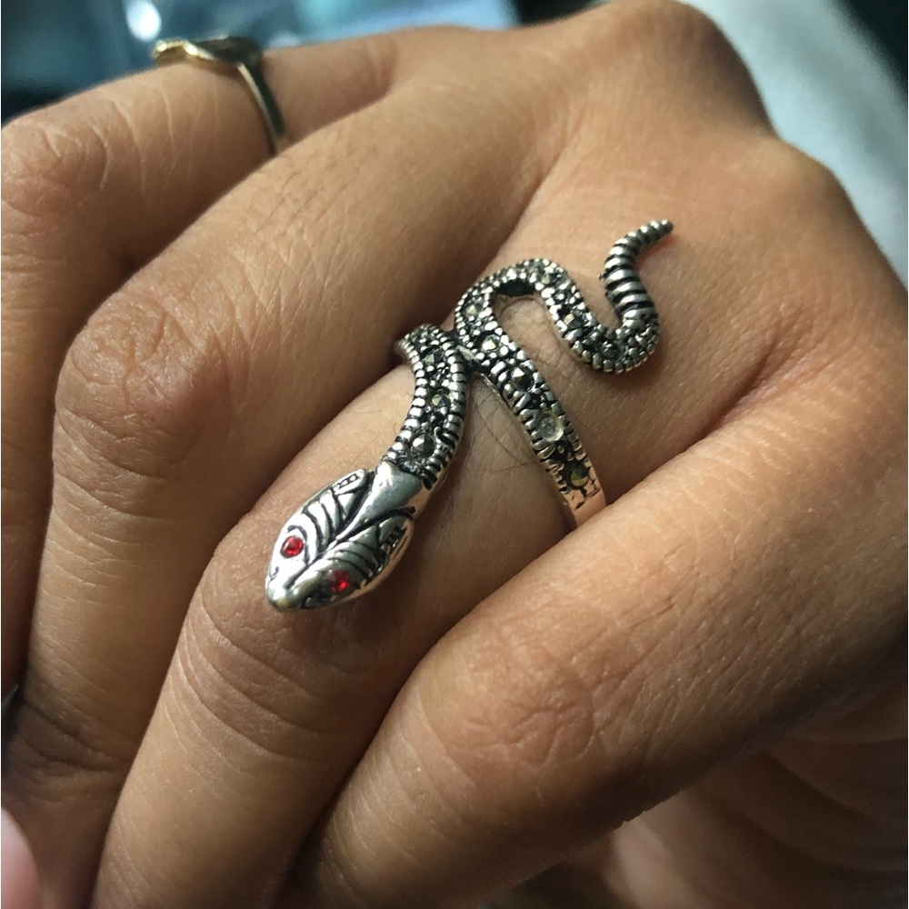 925 sterling silver snake ring